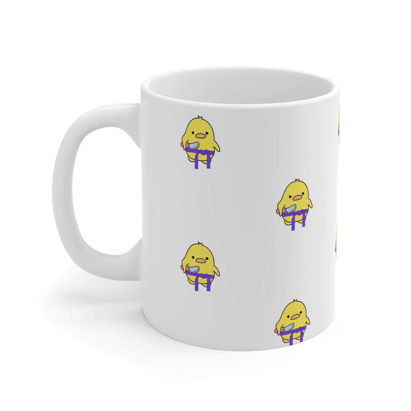 Purple Belt Chicken Mug