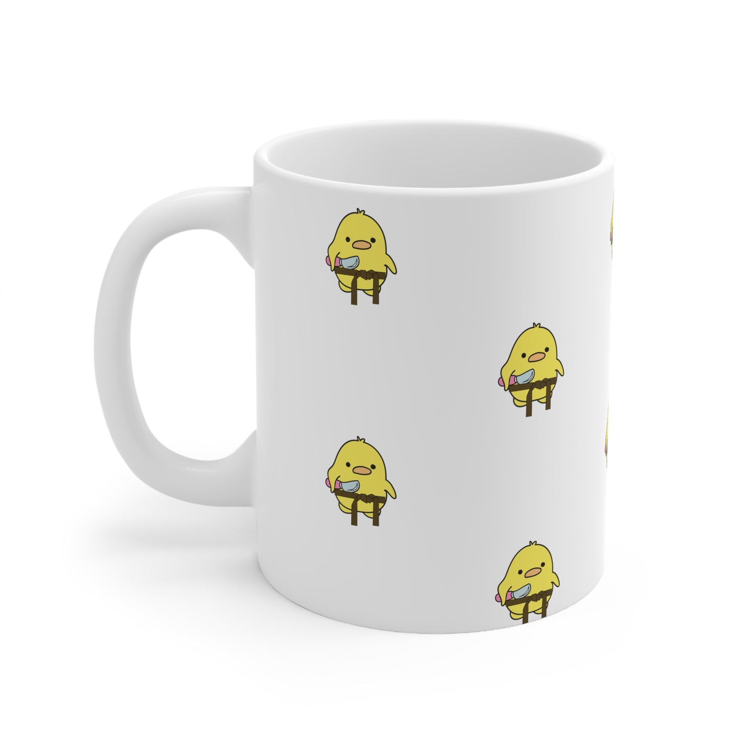 Brown Belt Chicken Mug