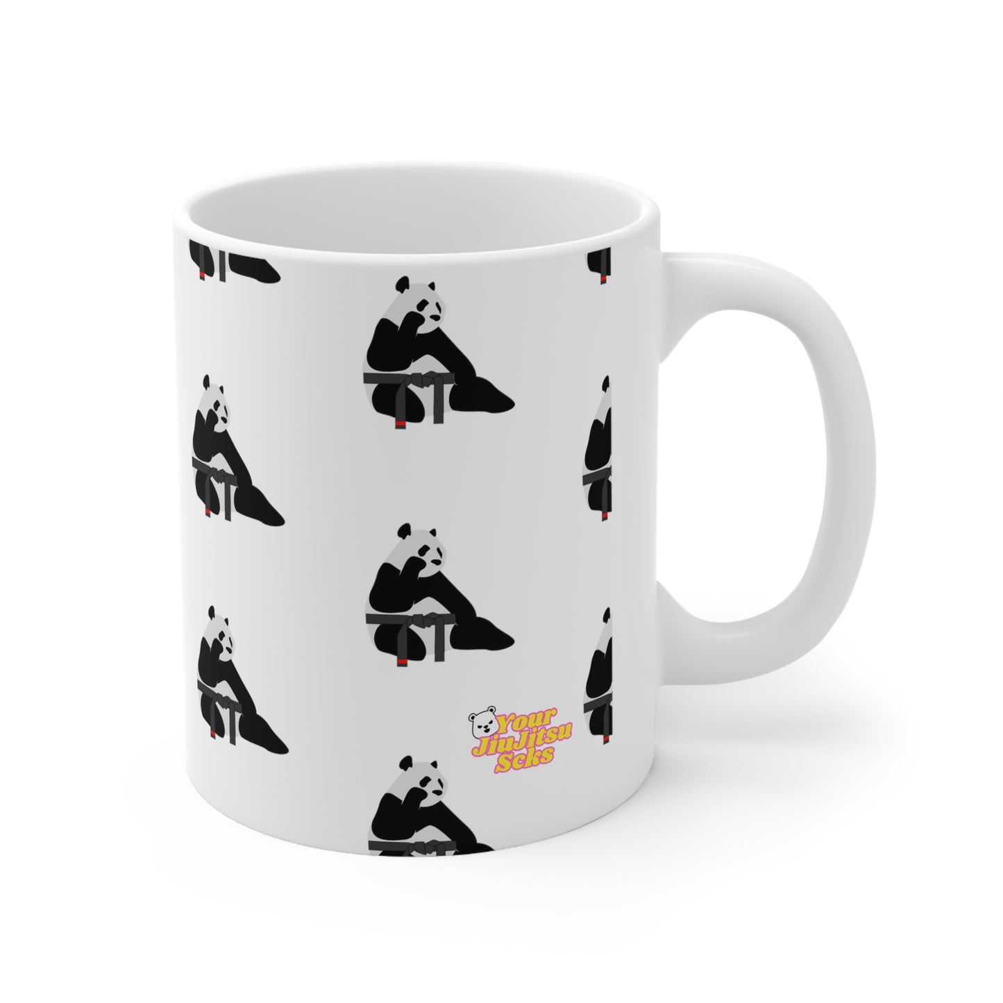 Black Belt Panda Mug