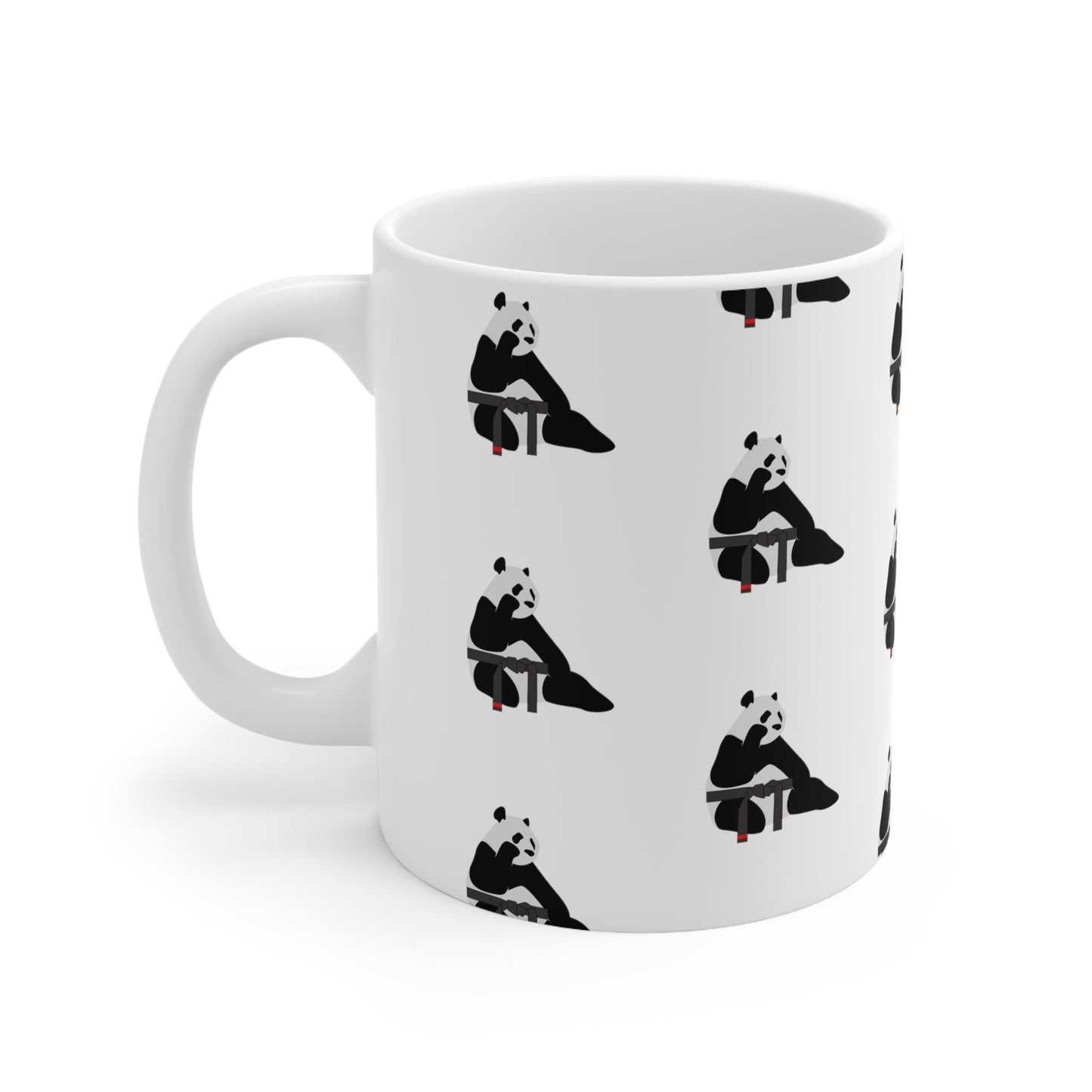 Black Belt Panda Mug