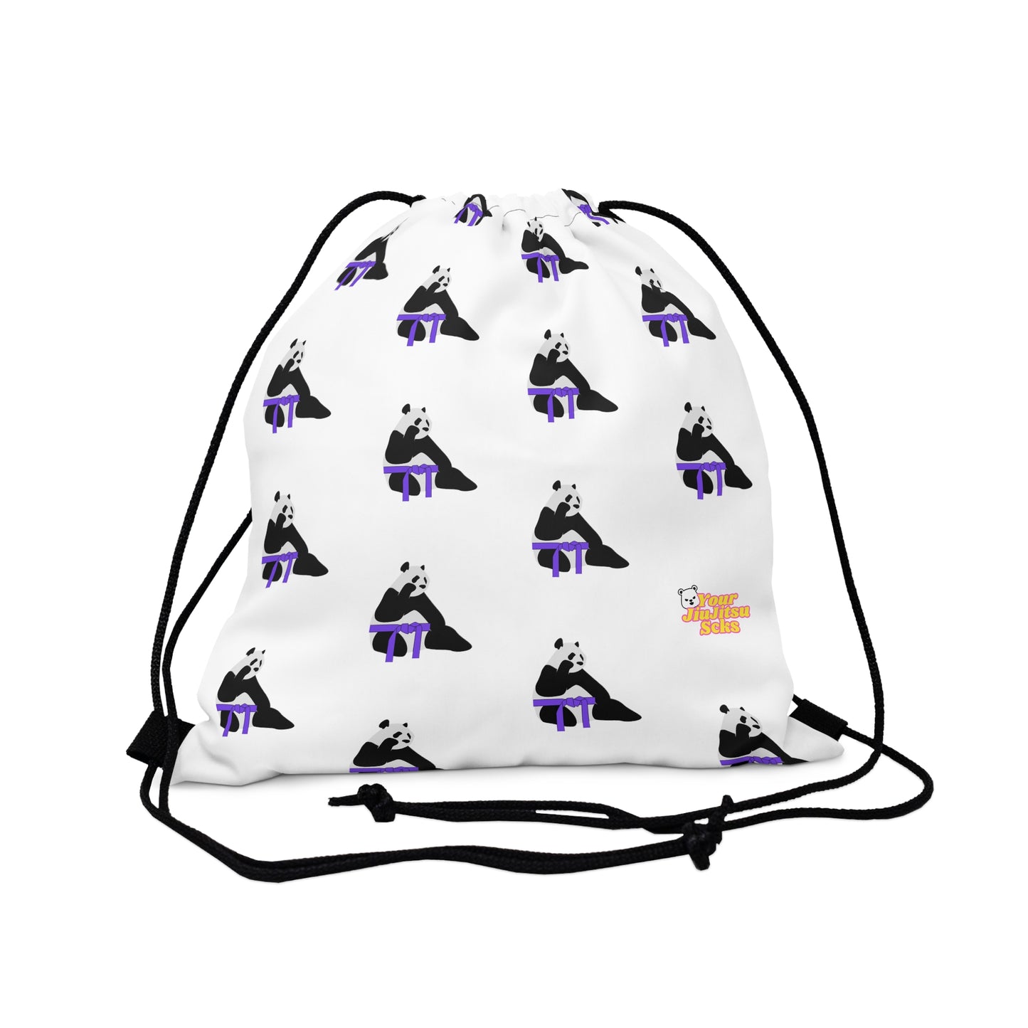 Purple belt panda Bag