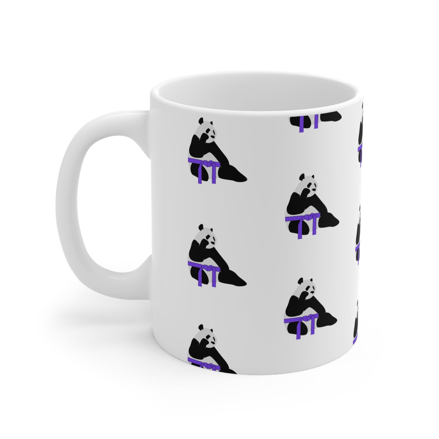 Purple Belt Panda Mug