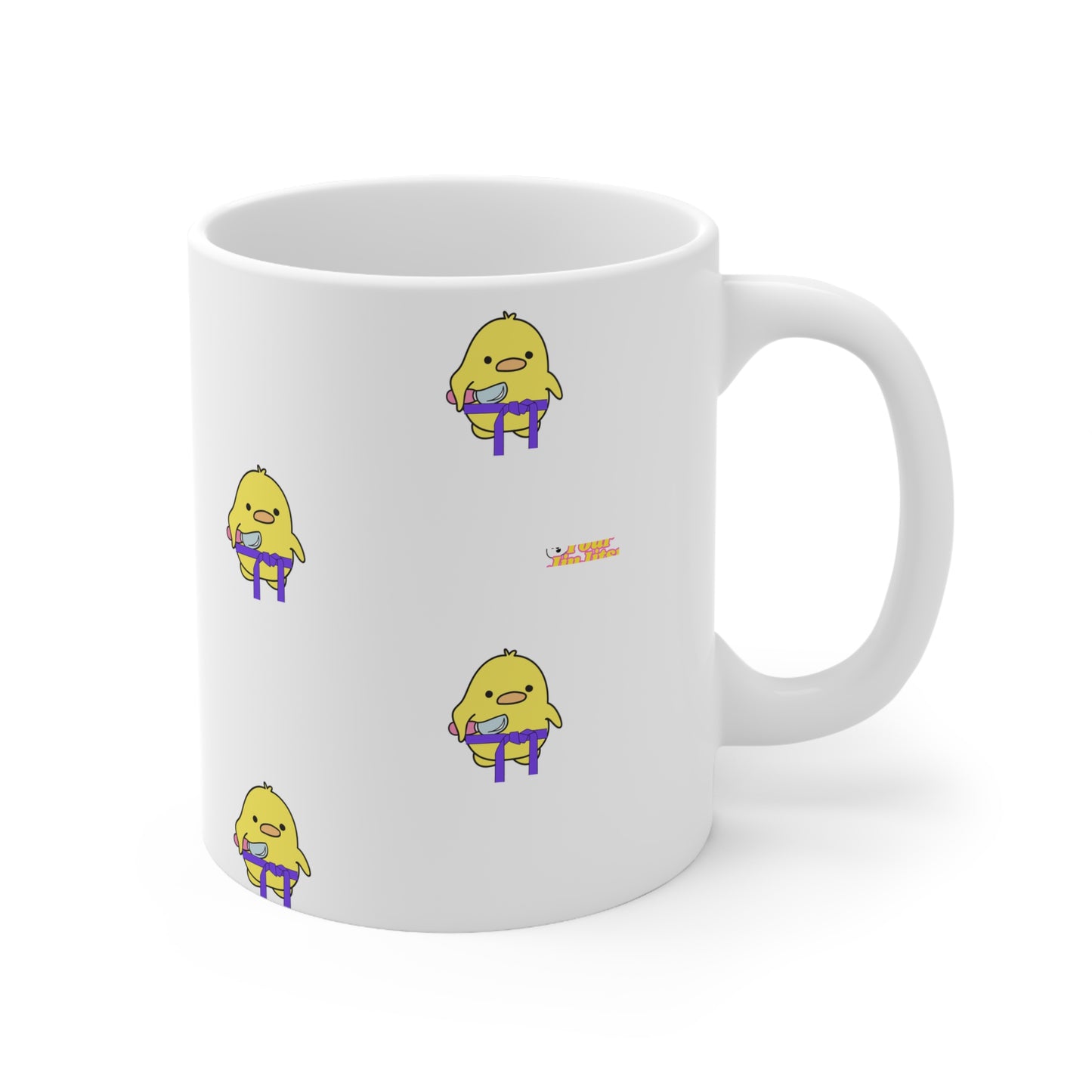 Purple Belt Chicken Mug