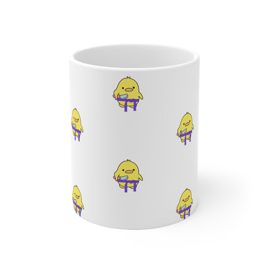 Purple Belt Chicken Mug