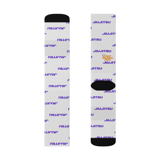 JiuJitsu Purple belt socks