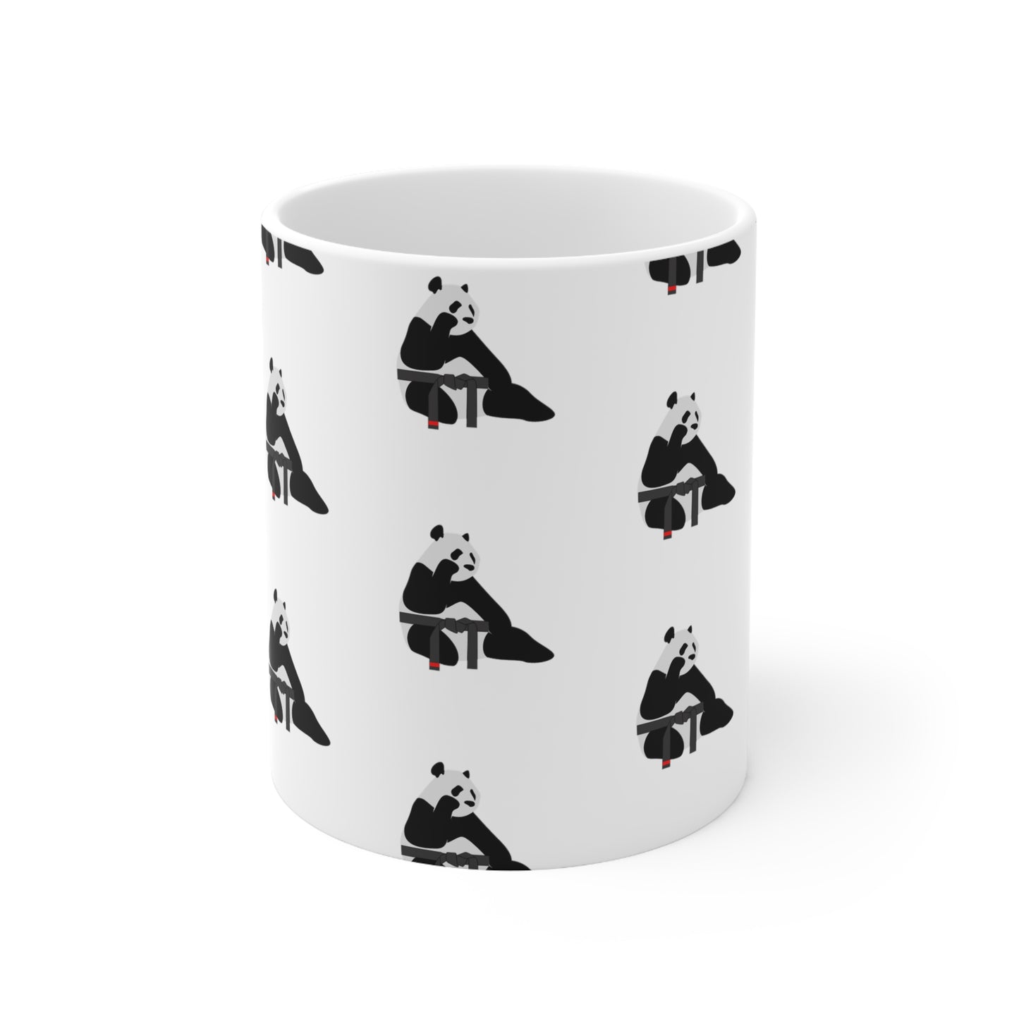 Black Belt Panda Mug