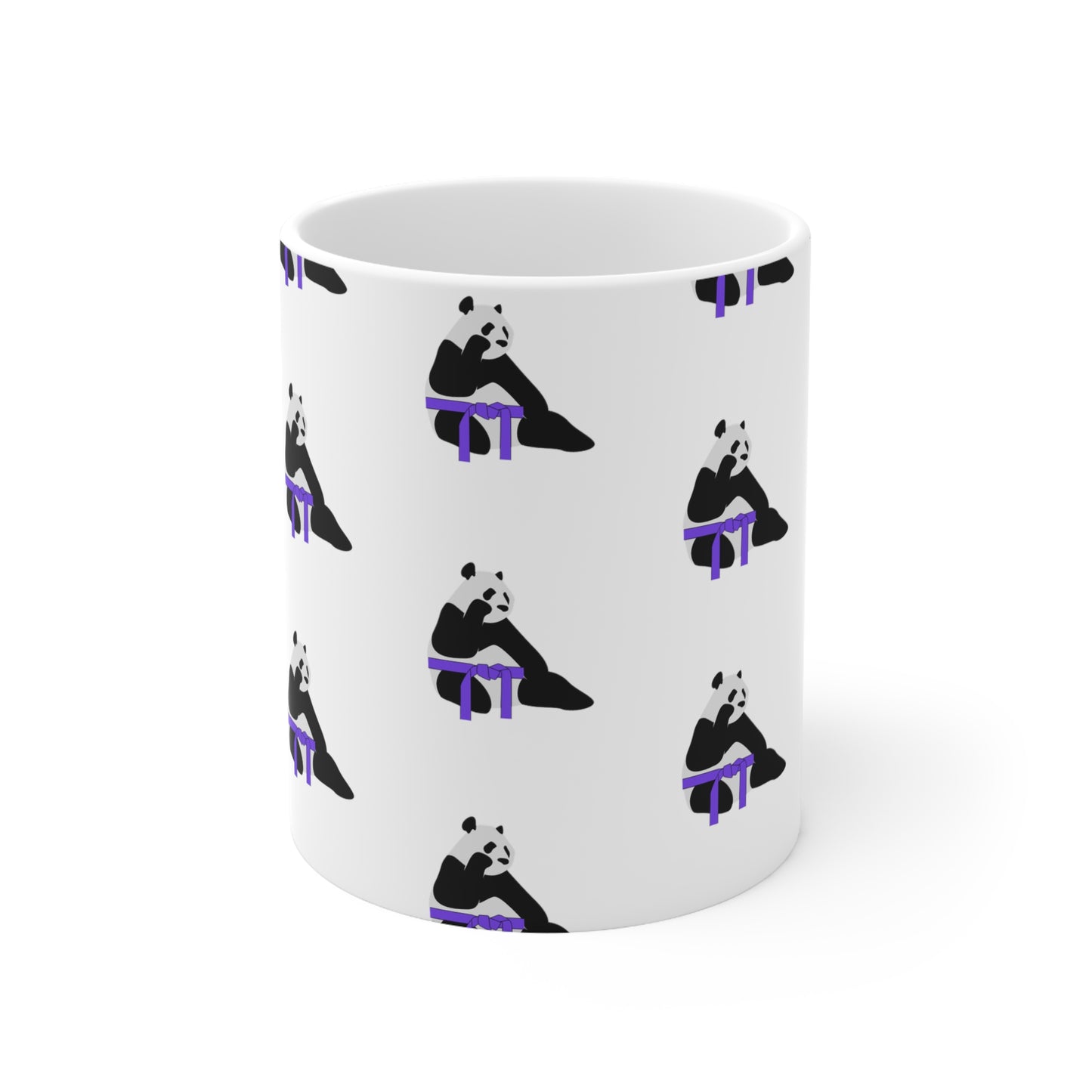 Purple Belt Panda Mug